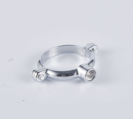 Kolay Kurulabilir Brass Pipe Clamp For Plumbing Industrial Applications Chrome Plated Clamp