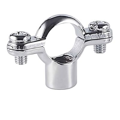 Brass Pipe Clamp geniş boru çaplarına yer vermek için tasarlanmış sağlam tunç boru armatürü, tesisat sistemlerinde destek sağlar